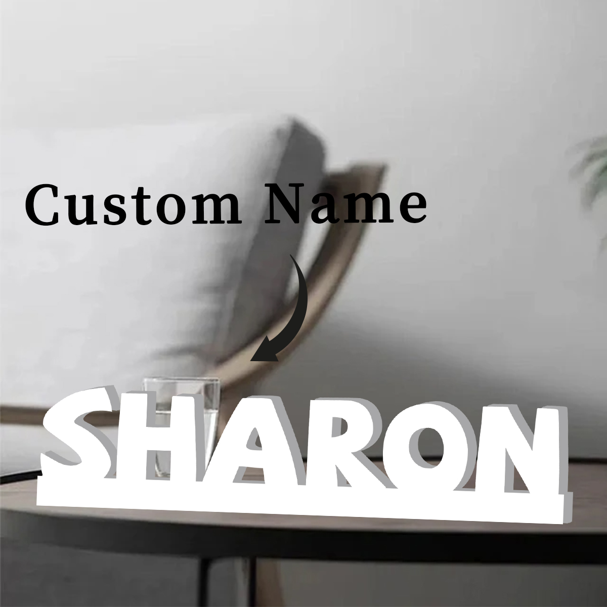 Home Decor Diy Ideas - 맞춤형 명판, 홈 데코, PVC 장식품,