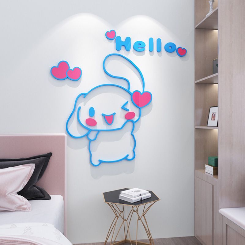Home Decor Company - Sanrio Cinnamoroll 3D 아크릴 어린이 방
