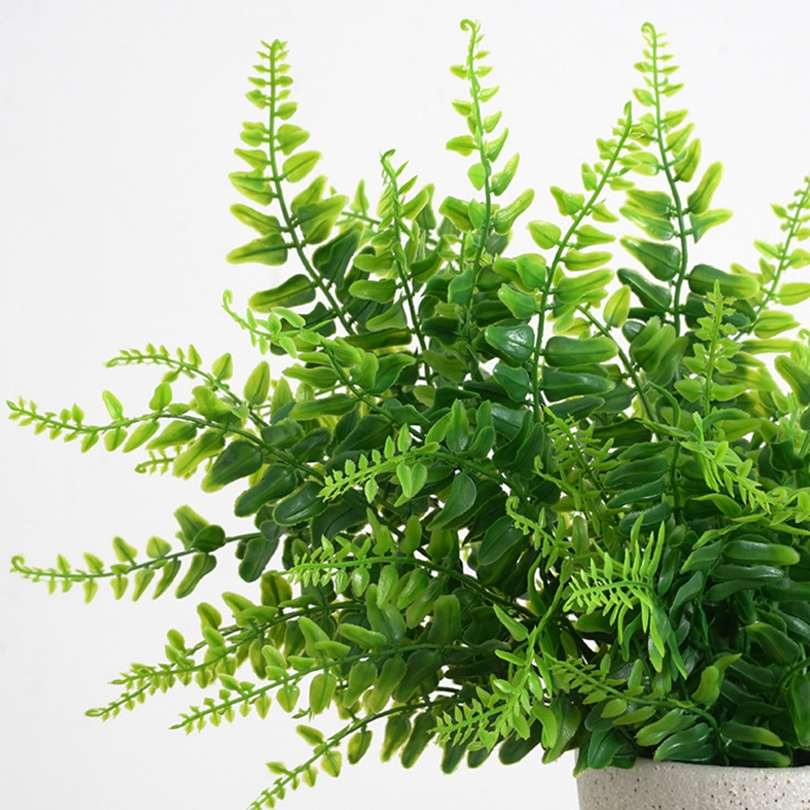 Artificial Hanging Plants - 1/3개 인조 식물 플라스틱 페르시아 펀치잎