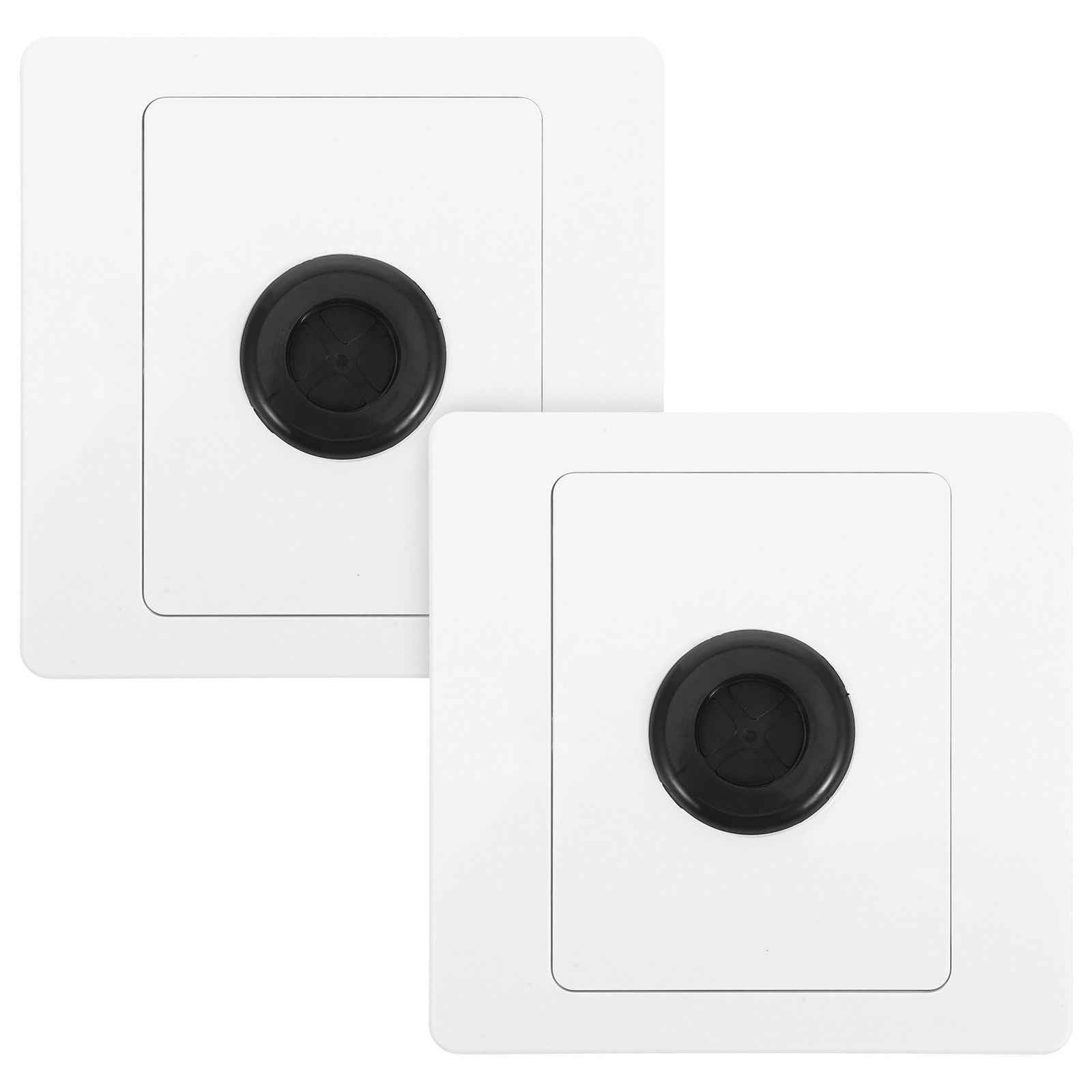 Home Decor Outlet - 2개입 케이블 벽면 플레이트 장식용 블랭크