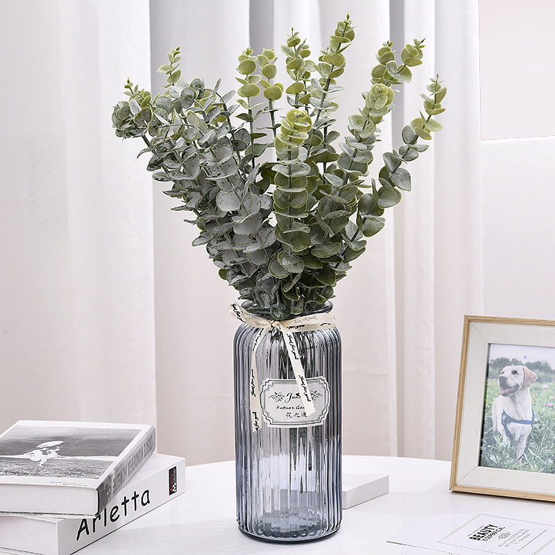 5 머리 유칼립투스 3 포크 5 포크 돈 잎 시뮬레이션 - Artificial Hanging Plants 리뷰 및 가격