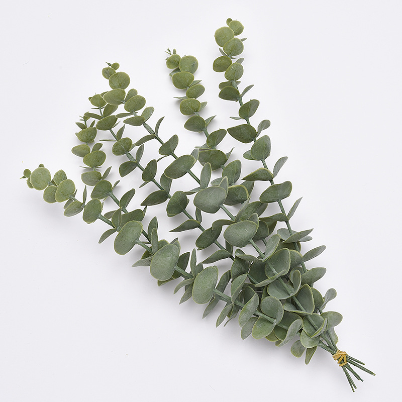 5 머리 유칼립투스 3 포크 5 포크 돈 잎 시뮬레이션 - Artificial Hanging Plants 리뷰 및 가격