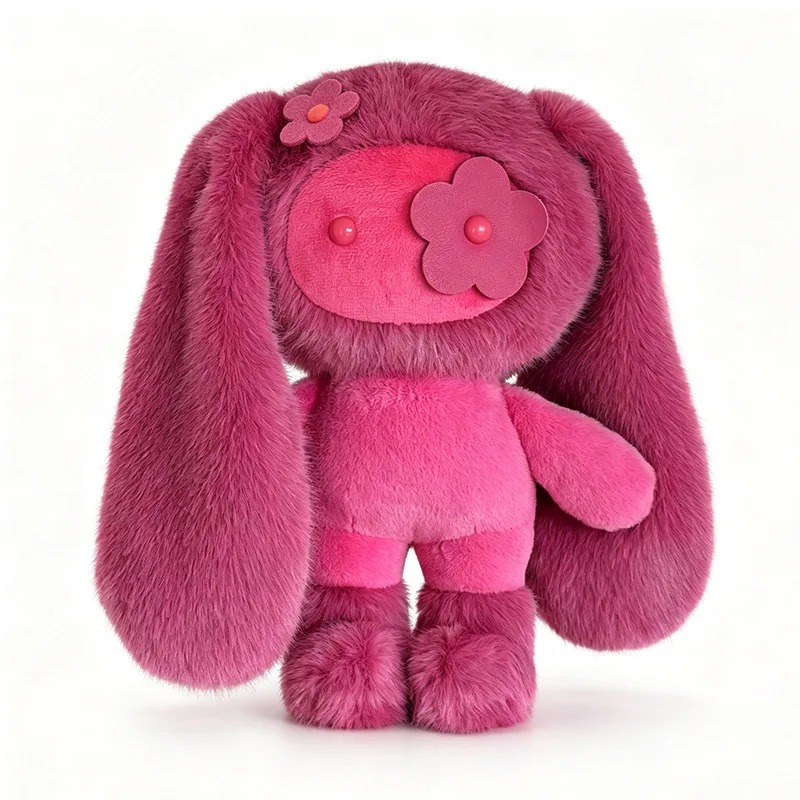 30cm 귀여운 주주 토끼 플러시 꽃 눈 토끼 인형 카 - Home Decor Company 리뷰 및 가격