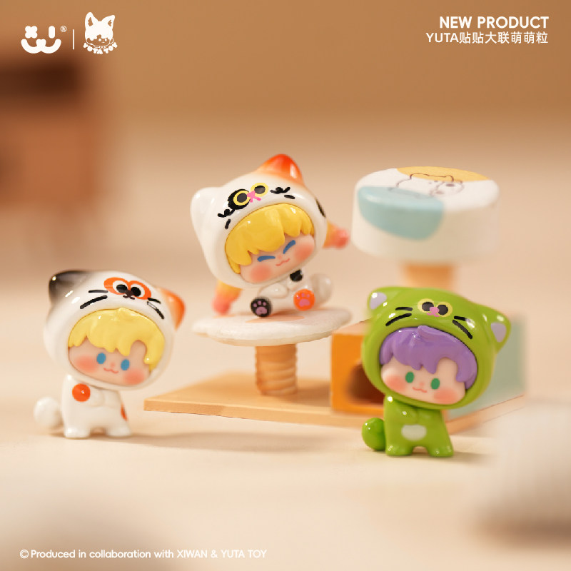 재고 있음 유타 토이 블라인드 박스 피규어 귀여운 고양 - Home Decor Cat 리뷰 및 가격