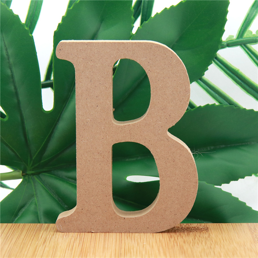 1pc 10cm 나무 색 나무 문자 알파벳 DIY 단어 - Wooden Letter Sign 리뷰 및 가격