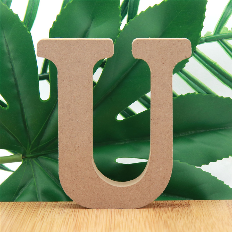 1pc 10cm 나무 색 나무 문자 알파벳 DIY 단어 - Wooden Letter Sign 리뷰 및 가격