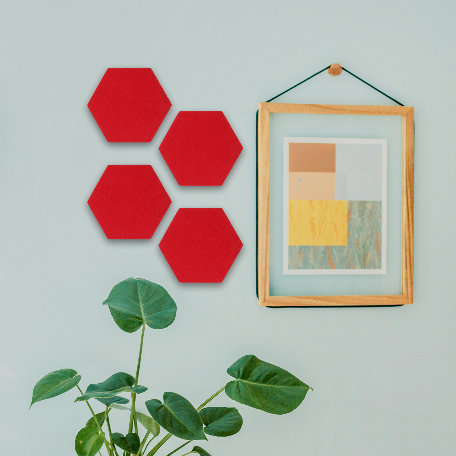12개 펠트 벽 핀보드 육각형 흡음 패널 자가 접착식  - Home Decor Wall Panels 리뷰 및 가격