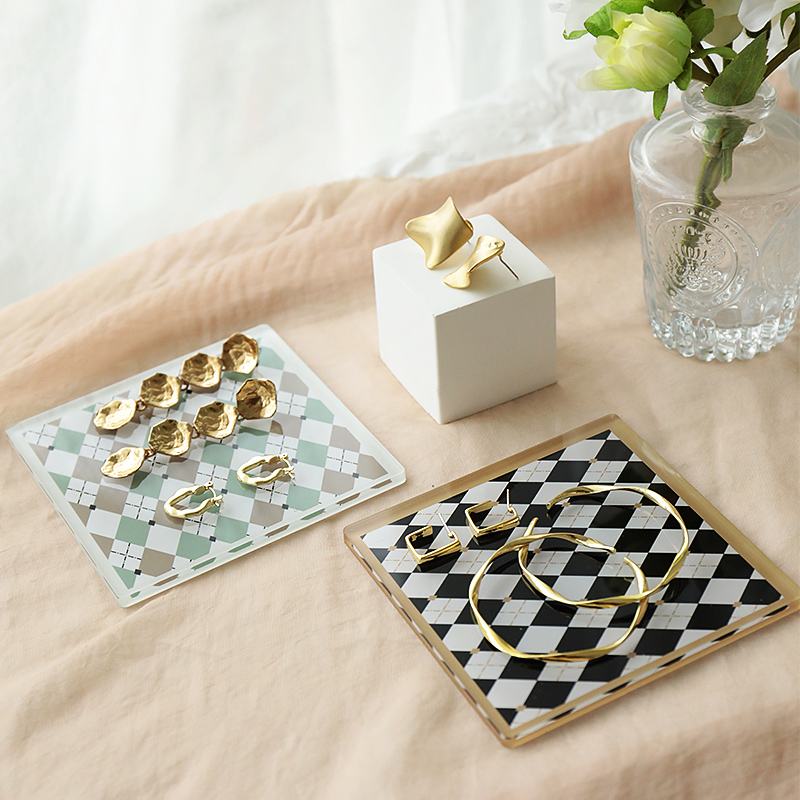 사진을위한 아크릴 쥬얼리 디스플레이 스탠드 다채로운 꽃 - Home Decor Online Shop 리뷰 및 가격