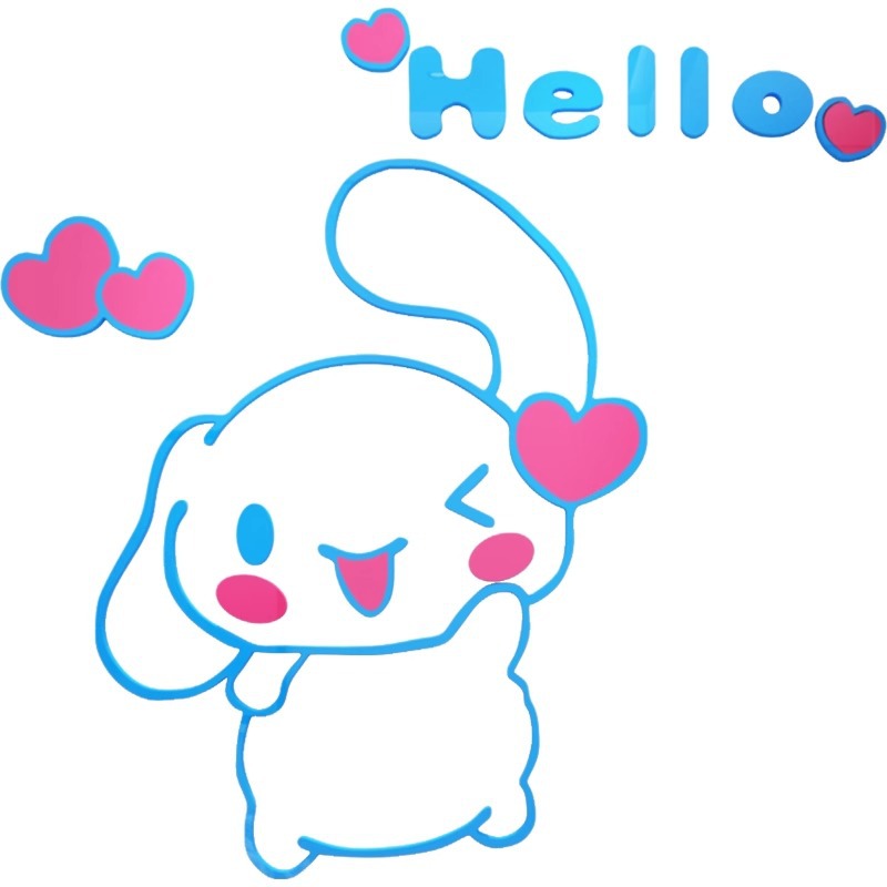 Sanrio Cinnamoroll 3D 아크릴 어린이  - Home Decor Company 리뷰 및 가격