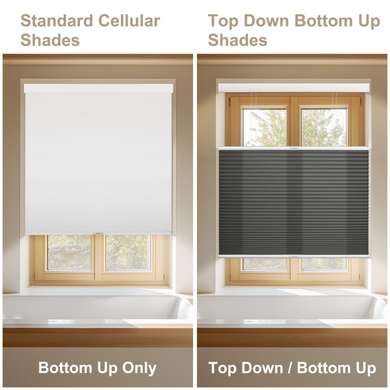 현대적인 디자인의 햇빛 차단, 간편 설치, 수동 무선  - Home Decor Window Blinds 리뷰 및 가격