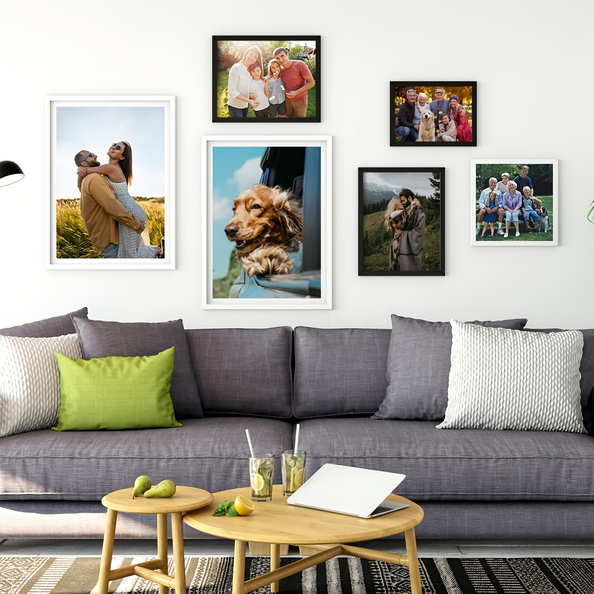 맞춤형 개인 사진 캔버스 벽 예술, 나만의 사진 포스터 - Home Decor Foto 리뷰 및 가격