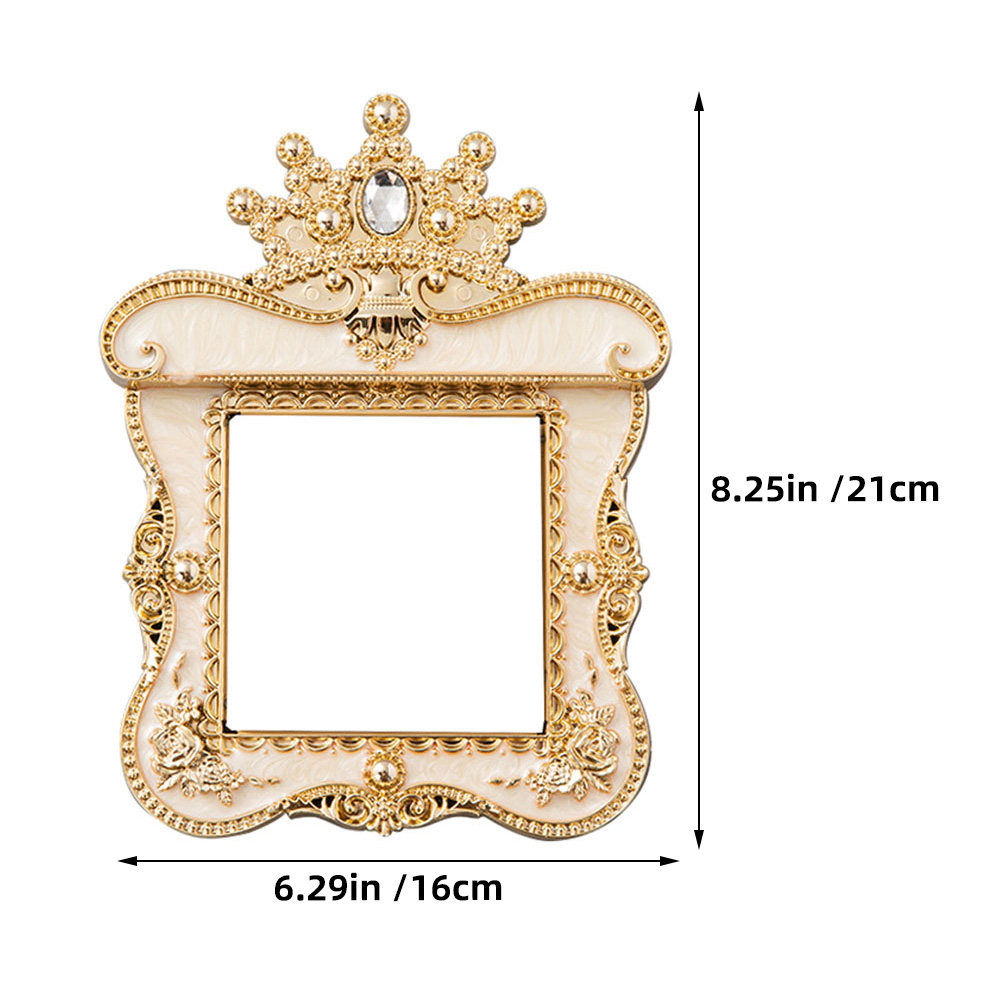 라인스톤 벽면 콘센트 플레이트 장식 스티커 골드 크림  - Home Decor Outlet 리뷰 및 가격