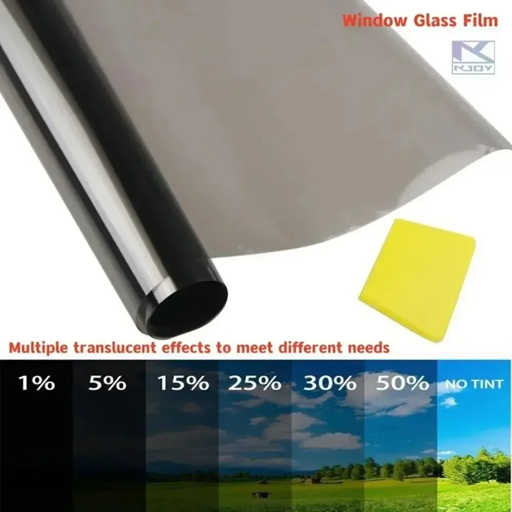 3Mx50CM VLT 검은 자동차 창 포일 착색 필름  - Home Decor Window Blinds 리뷰 및 가격