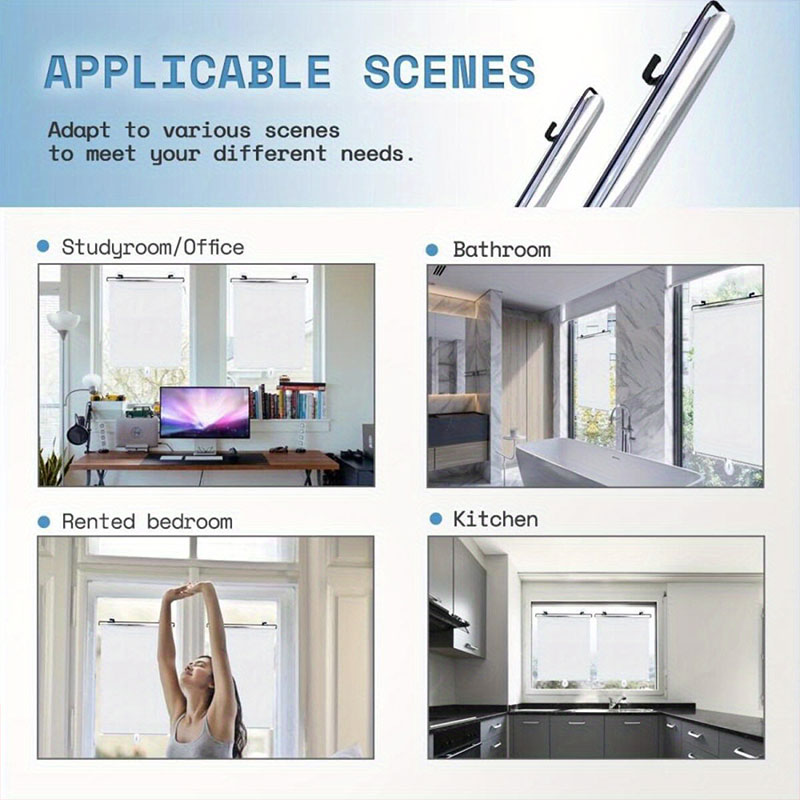 롤러 창 블라인드 음영 커튼 롤 커튼 블라인드 블랙 아 - Home Decor Window Blinds 리뷰 및 가격