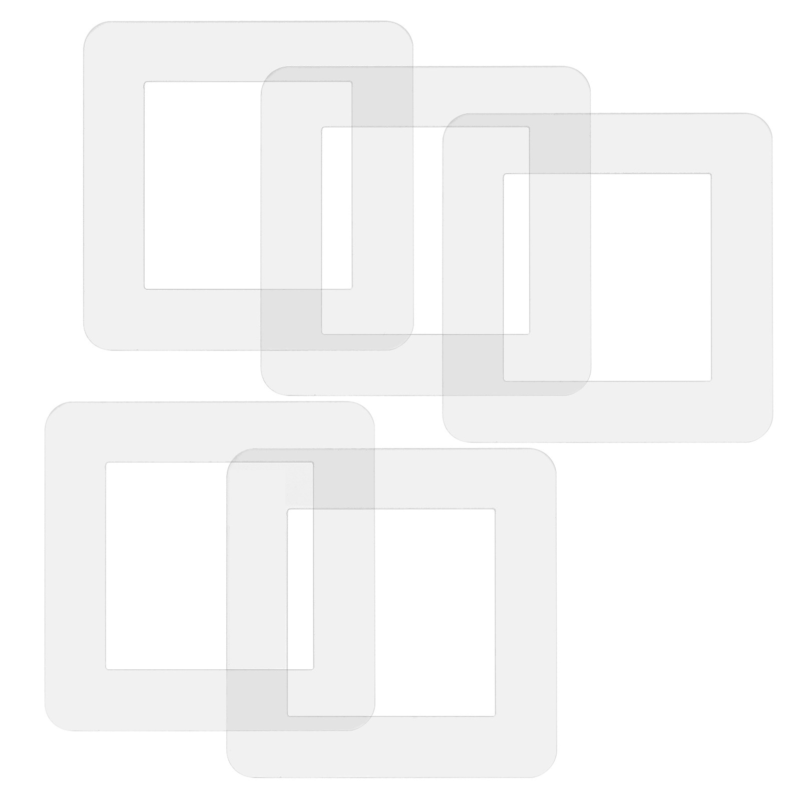 5Pcs 아크릴 라이트 스위치 커버 스티커 벽 소켓 콘 - Home Decor Outlet 리뷰 및 가격