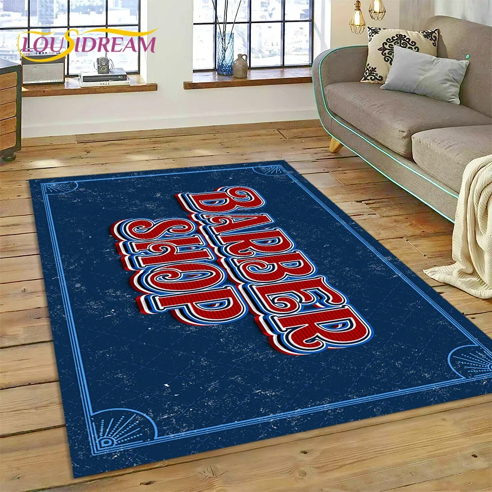 패션 이발소 로고 해골 빈티지 카펫 깔개 침실 거실 홈 - Home Decor Online Shop 리뷰 및 가격