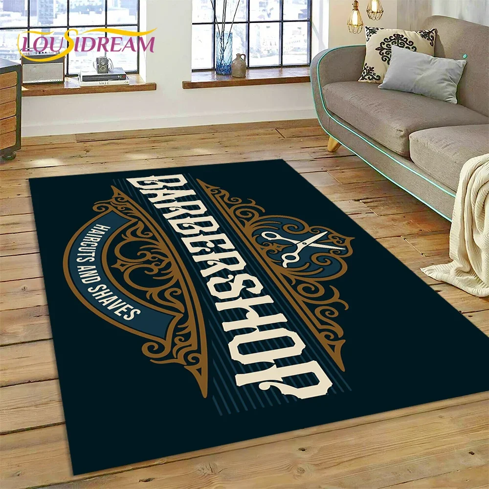 패션 이발소 로고 해골 빈티지 카펫 러그 침실 거실 홈 - Home Decor Online Shop 리뷰 및 가격