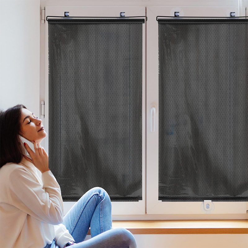 창 롤러 블라인드 흡입 컵 블랙 아웃 드릴링 홈 장식  - Home Decor Window Blinds 리뷰 및 가격