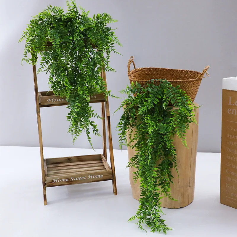 인공 벽 걸이형 페르시아 잔디 등나무, 인공 행잉 양치 - Artificial Hanging Plants 리뷰 및 가격