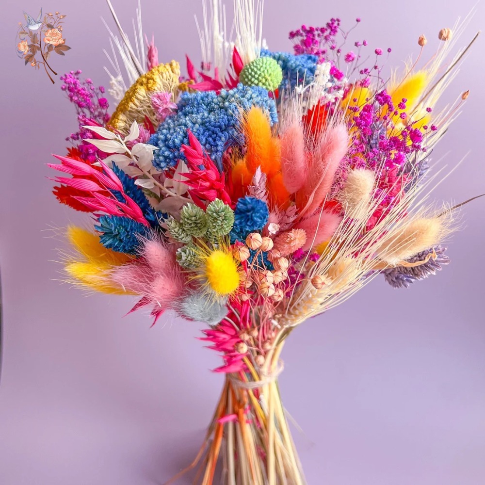 다채로운 건조 꽃 웨딩 부케 신부용 보존된 팜파스 베이 - Pampas Grass Decor 리뷰 및 가격