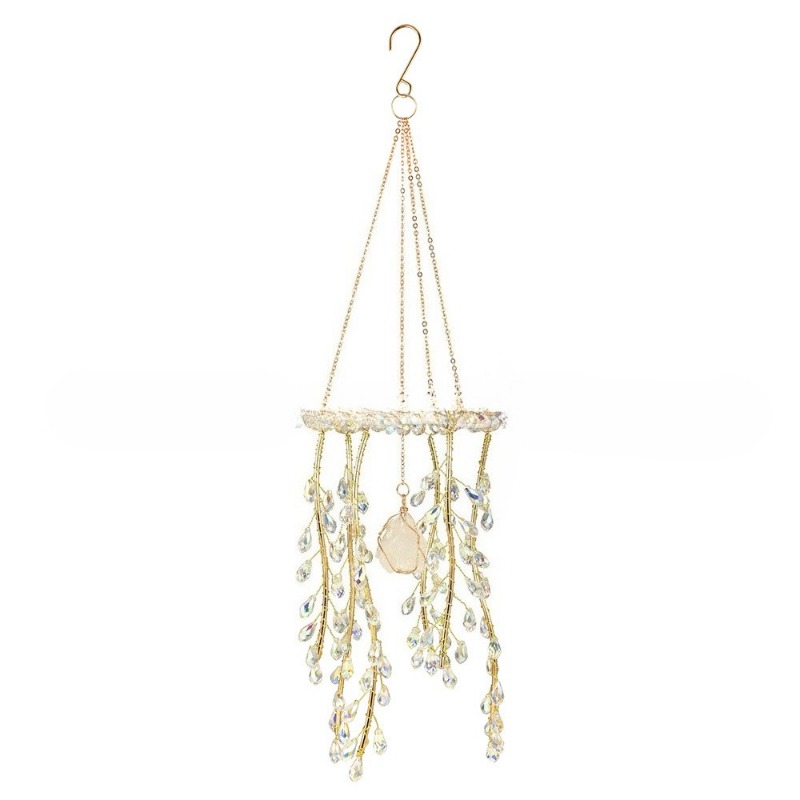 1개입 윈드차임 크리스탈 버드나무 정원 선캐쳐 인조 크 - Boho Wind Chimes 리뷰 및 가격
