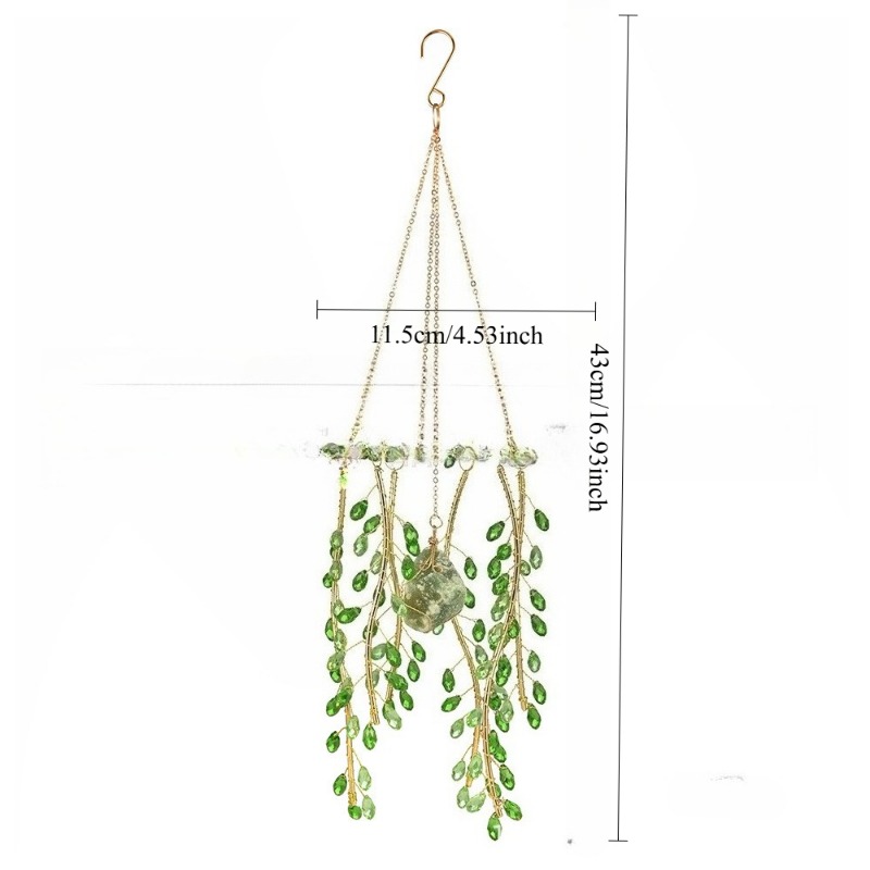 1개입 윈드차임 크리스탈 버드나무 정원 선캐쳐 인조 크 - Boho Wind Chimes 리뷰 및 가격
