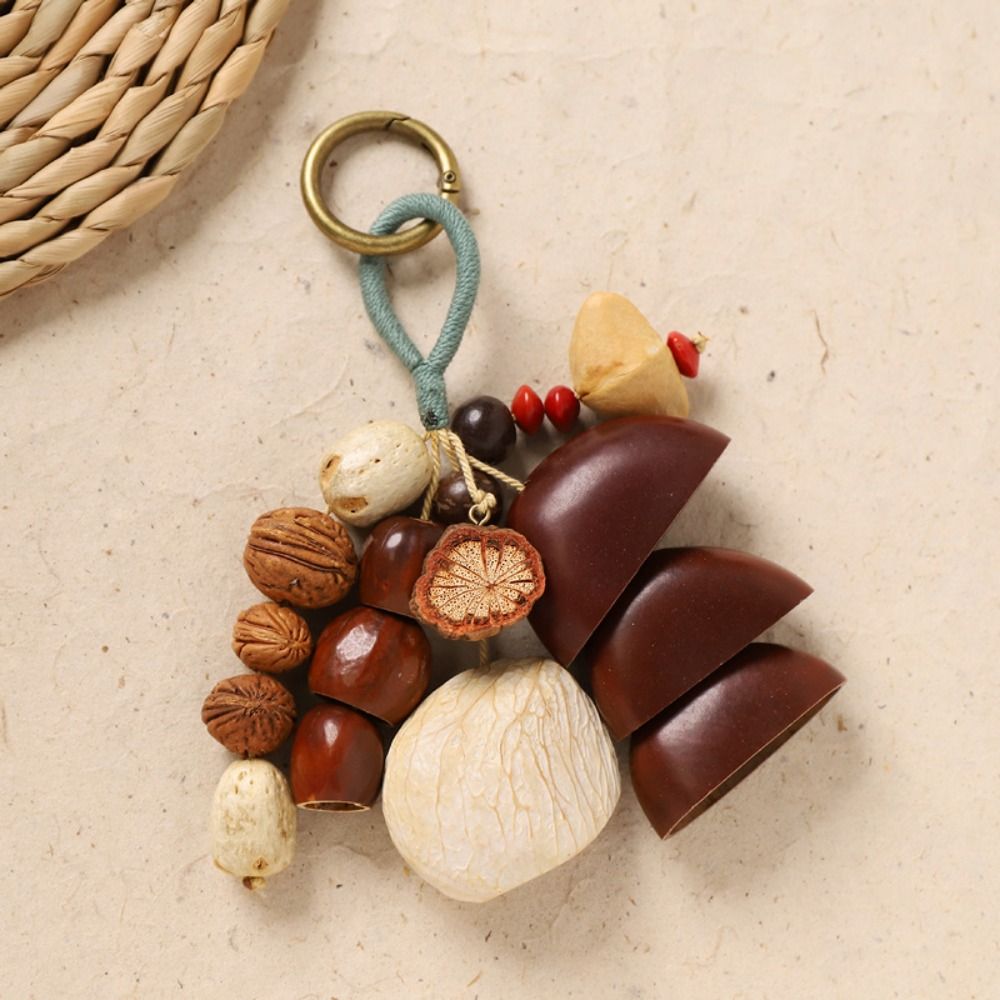 사운드 힐링 천연 과일 껍질 키체인 보헤미안 스타일 D - Boho Wind Chimes 리뷰 및 가격