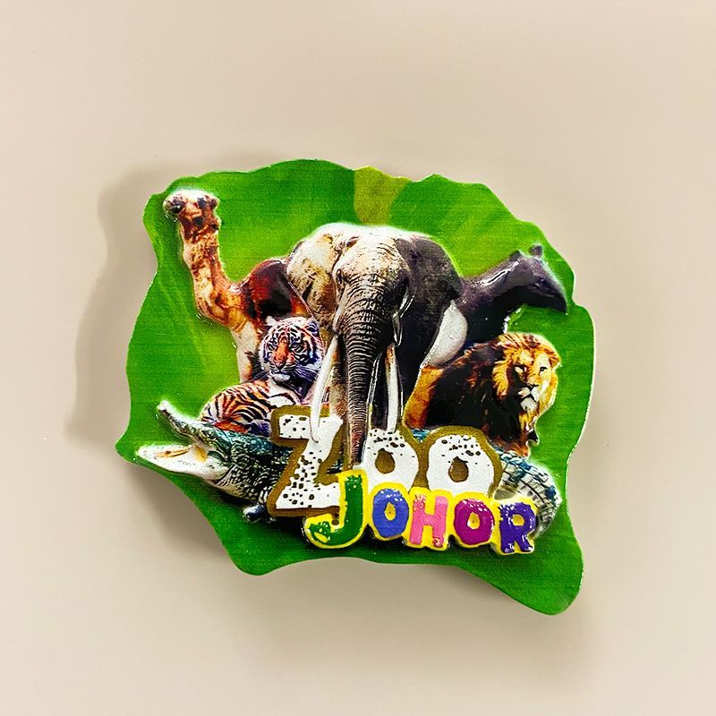 루푸 동물원 냉장고 자석 말레이시아 여행 기념품 3D  - Home Decor Malaysia 리뷰 및 가격
