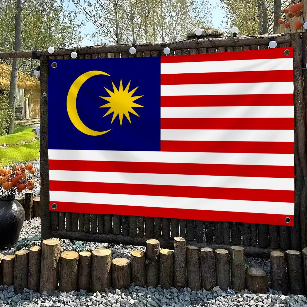 말레이시아 국기 맞춤형 벽걸이 배경 장식 배너 침실 가 - Home Decor Malaysia 리뷰 및 가격