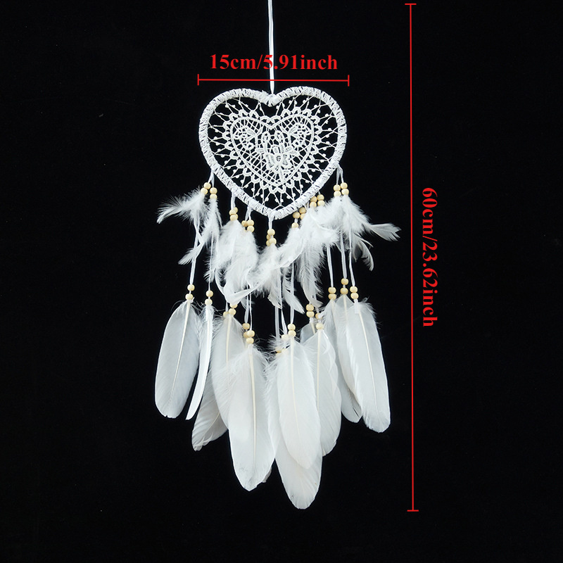 발렌타인 보헤미안 드림캐쳐 수공예 벽걸이 깃털 풍경화  - Boho Wind Chimes 리뷰 및 가격