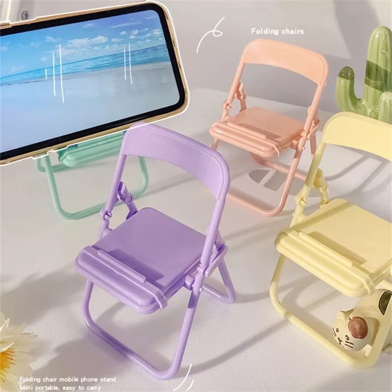 귀여운 의자 모양 휴대폰 거치대, 창의적인 데스크탑 정 - Home Decor Company 리뷰 및 가격