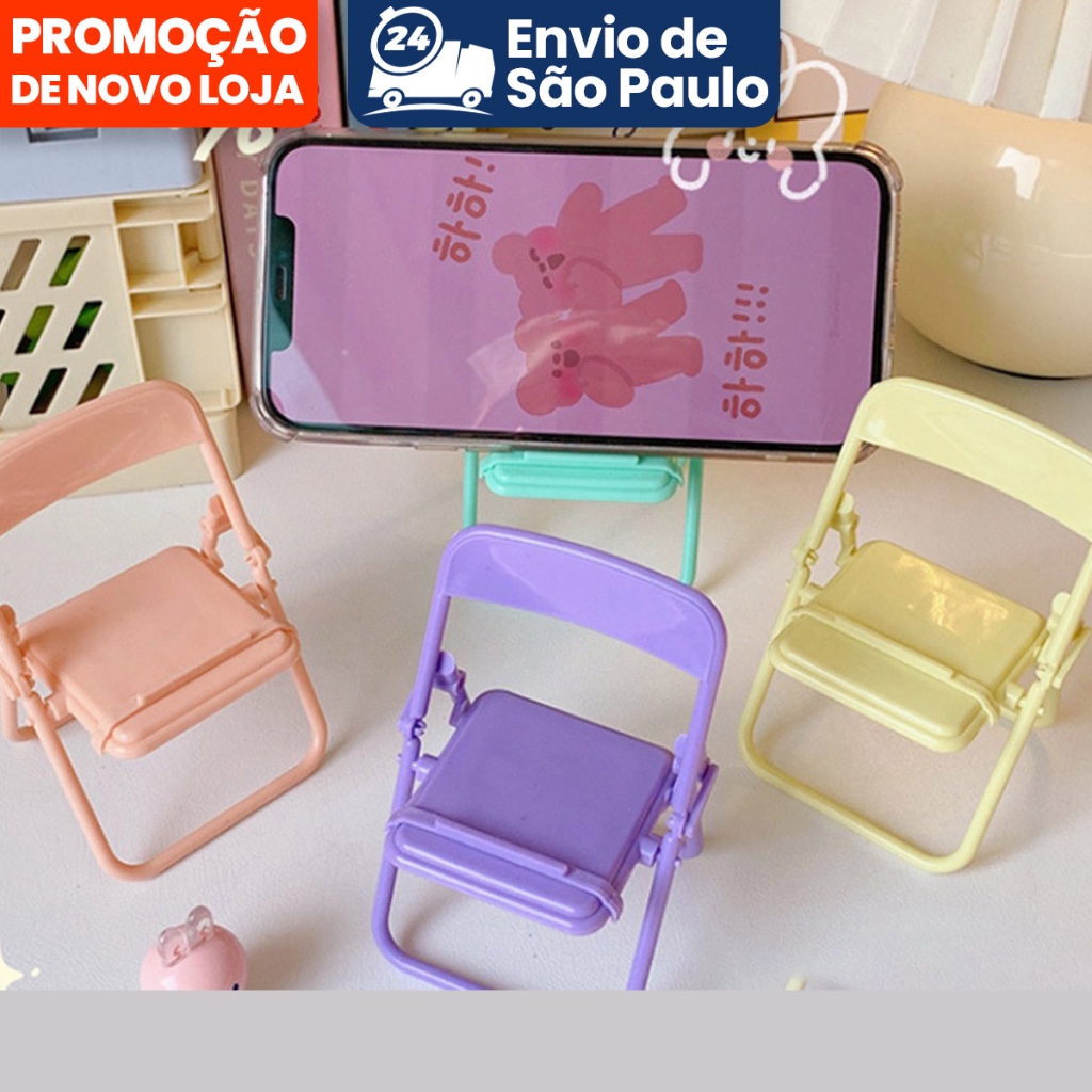 귀여운 의자 모양 휴대폰 거치대, 창의적인 데스크탑 정 - Home Decor Company 리뷰 및 가격