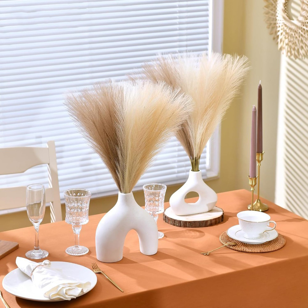 15개 팜파스 그래스 사실적인 인조 줄기 홈 데코 55 - Pampas Grass Decor 리뷰 및 가격