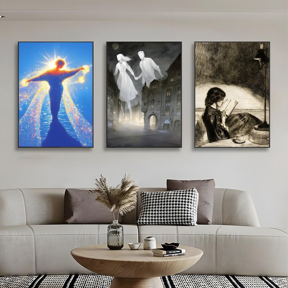 아트 카테라틱 E-감정 표현 예술 그림 포스터 벽 예술 - Home Decor Outlet 리뷰 및 가격