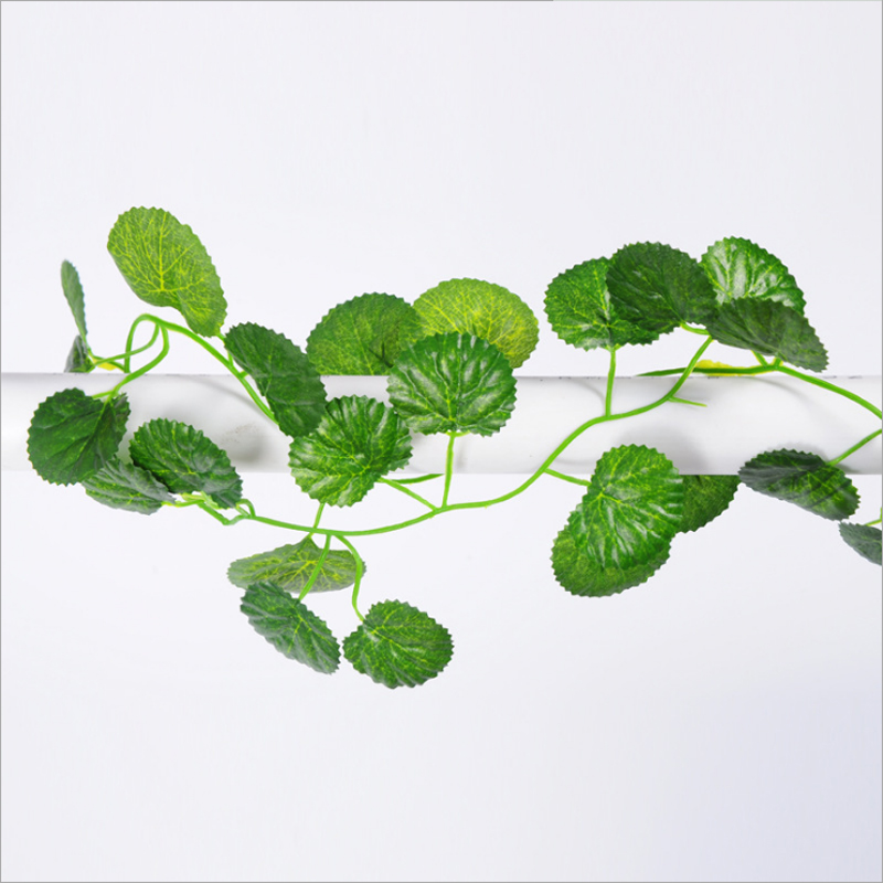 200CM 실크 장미 가짜 기는 녹색 잎 Lvy 포도  - Artificial Hanging Plants 리뷰 및 가격
