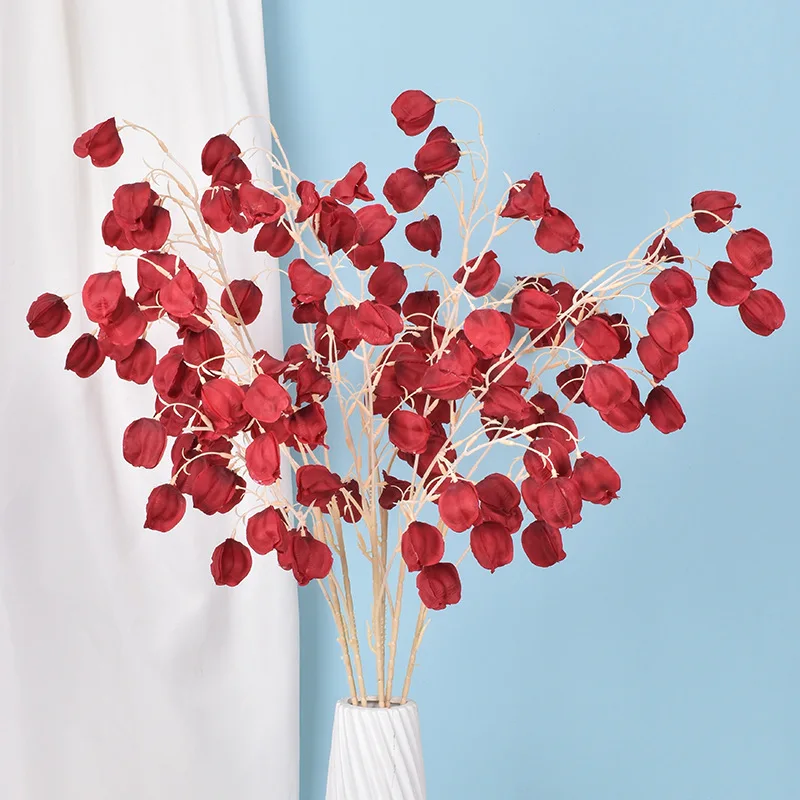 인공 케이프 구즈베리 꽃 걸이식 케이프, 웨딩 장식,  - Artificial Hanging Plants 리뷰 및 가격