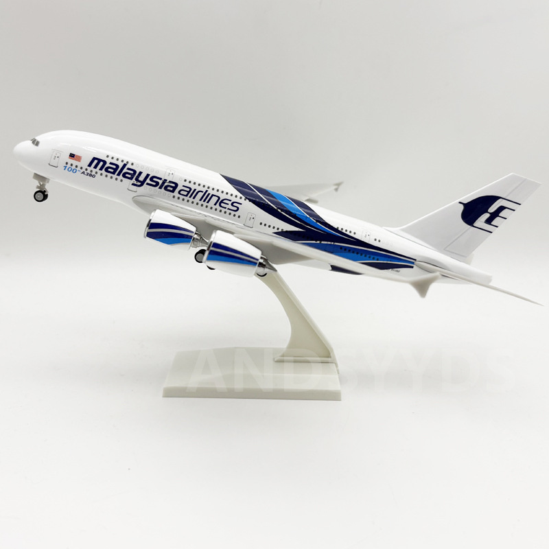30CM A380 말레이시아 항공 스케일 항공기 모형  - Home Decor Malaysia 리뷰 및 가격