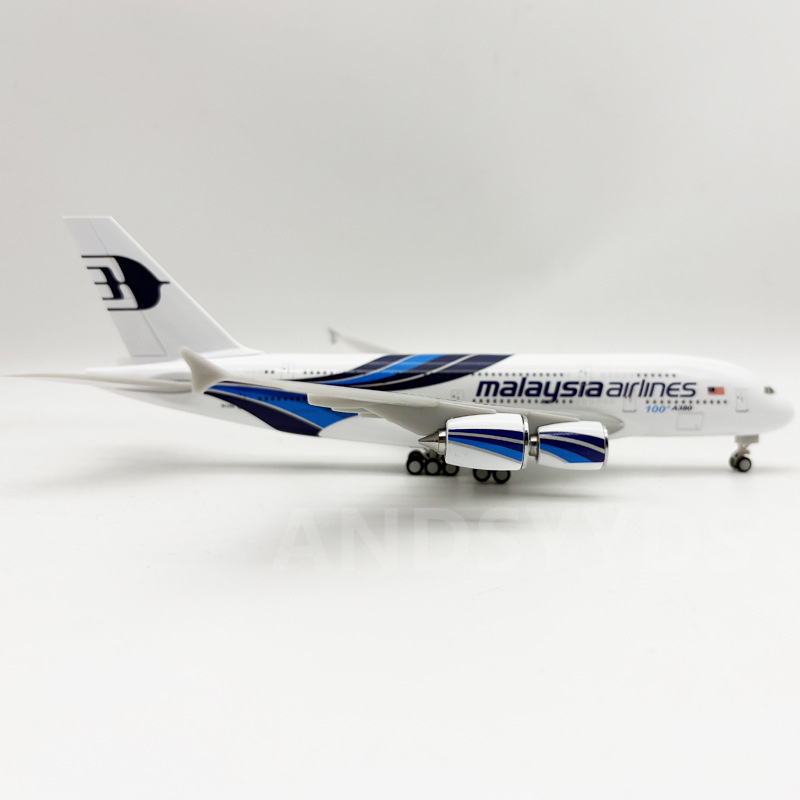 30CM A380 말레이시아 항공 스케일 항공기 모형  - Home Decor Malaysia 리뷰 및 가격