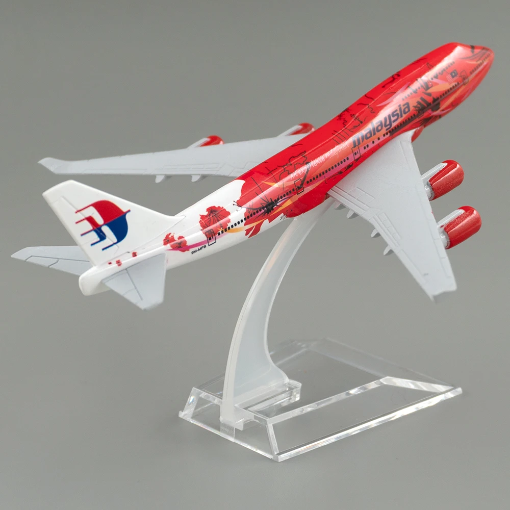 1/400 항공기 보잉 747 말레이시아 16cm 합금 - Home Decor Malaysia 리뷰 및 가격