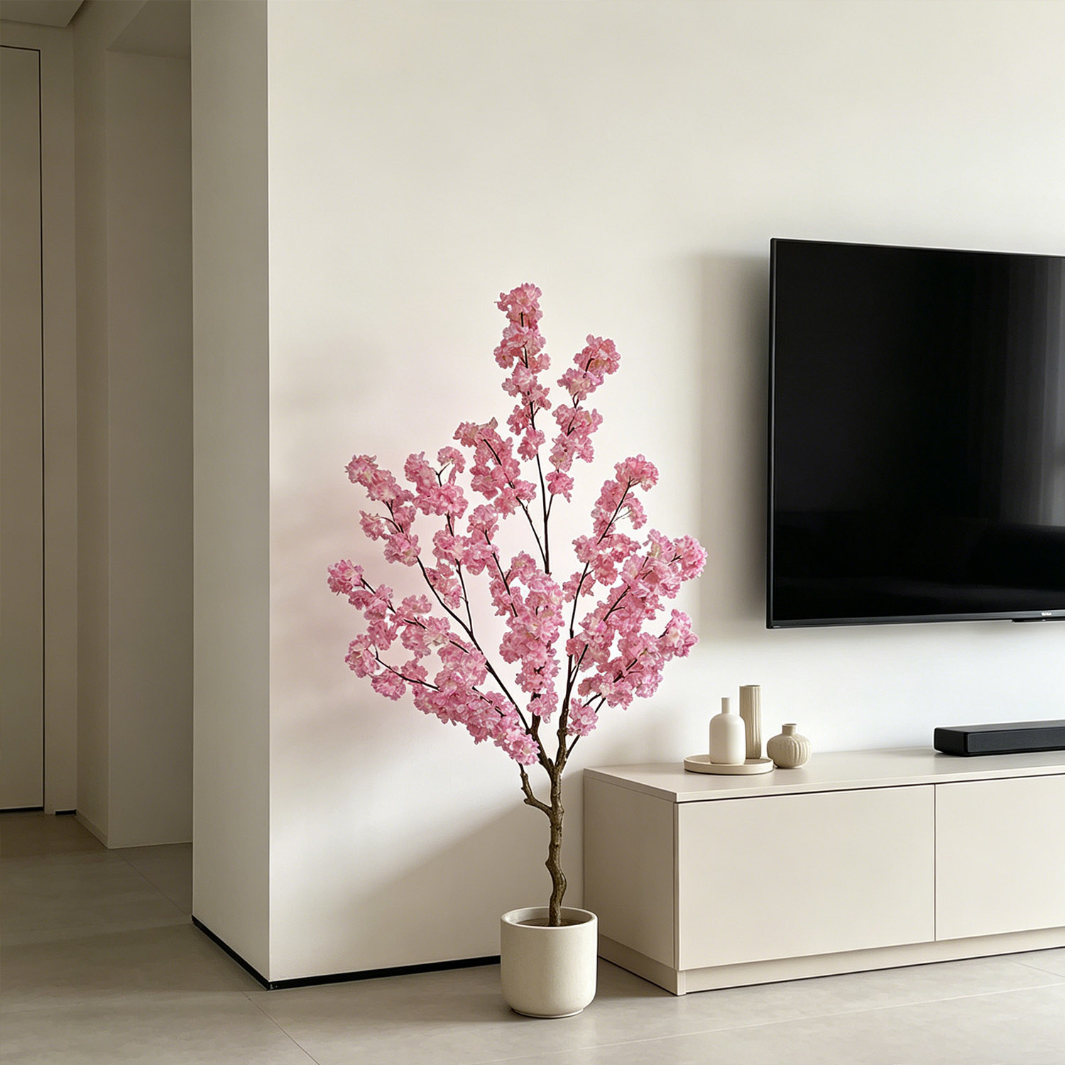 100-220cm 인조 벚꽃나무 사쿠라 나무 사실적인  - Home Decor Under 100 리뷰 및 가격