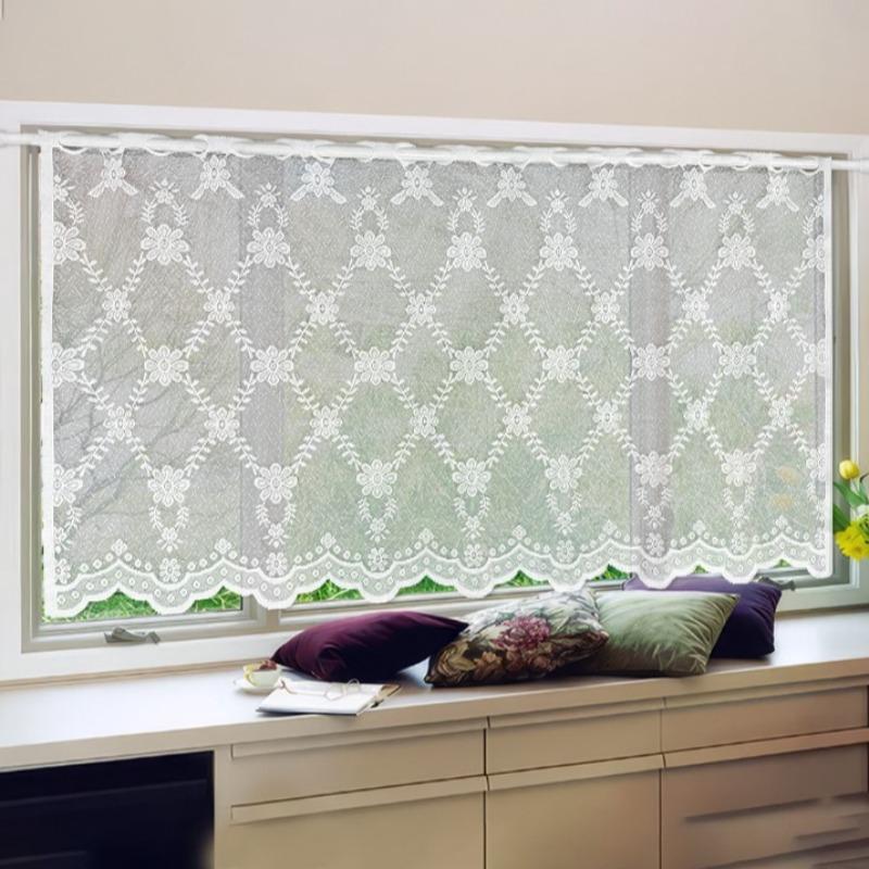 1pc 북유럽 스타일 레이스 커튼 주방 및 거실 장식용 - Home Decor Under 100 리뷰 및 가격