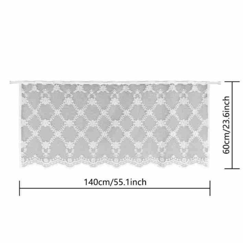1pc 북유럽 스타일 레이스 커튼 주방 및 거실 장식용 - Home Decor Under 100 리뷰 및 가격