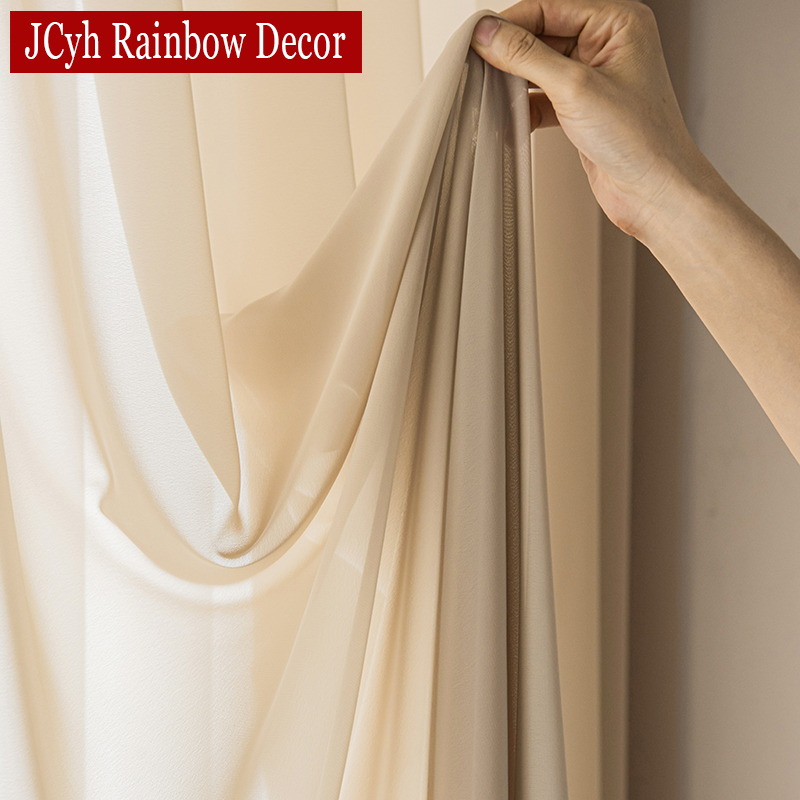 거실 침실을위한 단단한 얇은 명주 그물 커튼 창 블라인 - Home Decor Window Blinds 리뷰 및 가격