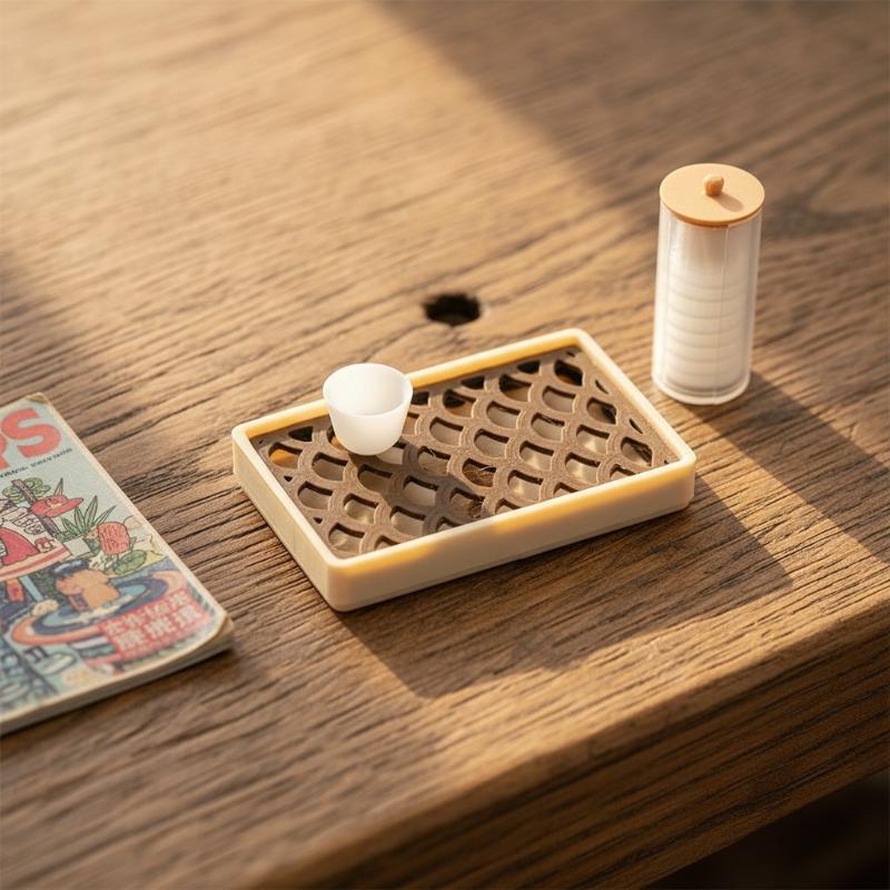 미니어처 티 트레이 세트, 인형의 집 창의적인 홈 데코 - Home Decor Company 리뷰 및 가격