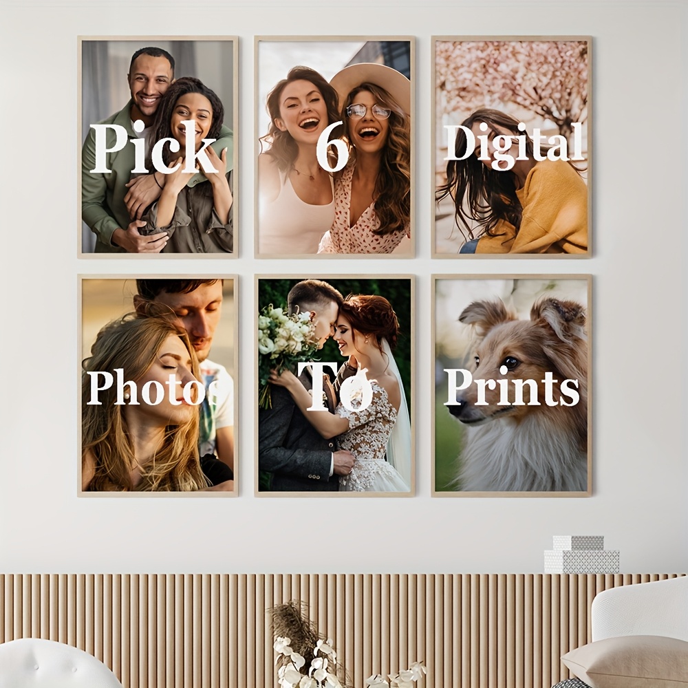 6개/세트 맞춤형 캔버스 프린트 사진 벽 장식, 가족  - Home Decor Foto 리뷰 및 가격