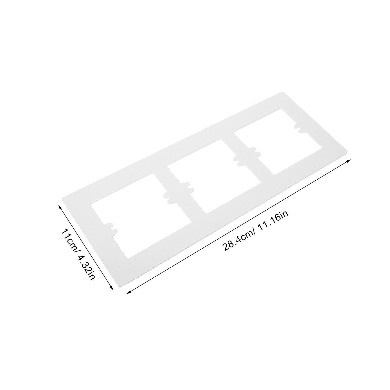 2개입 3구 스위치 플레이트 커버, 장식용 벽면 플레이 - Home Decor Outlet 리뷰 및 가격