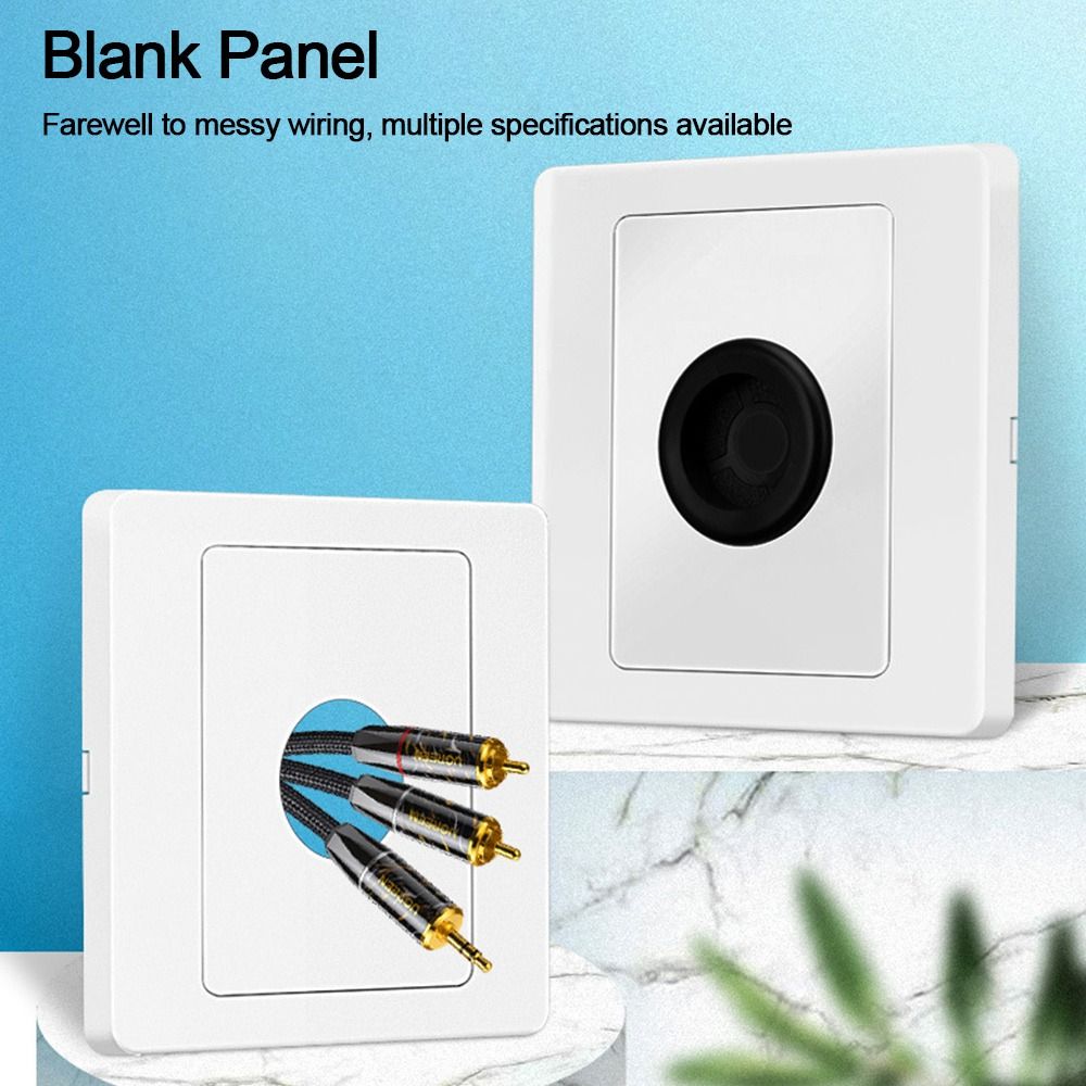 고무 패드가 있는 벽면 블랭크 패널, 콘센트 구멍이 있 - Home Decor Outlet 리뷰 및 가격