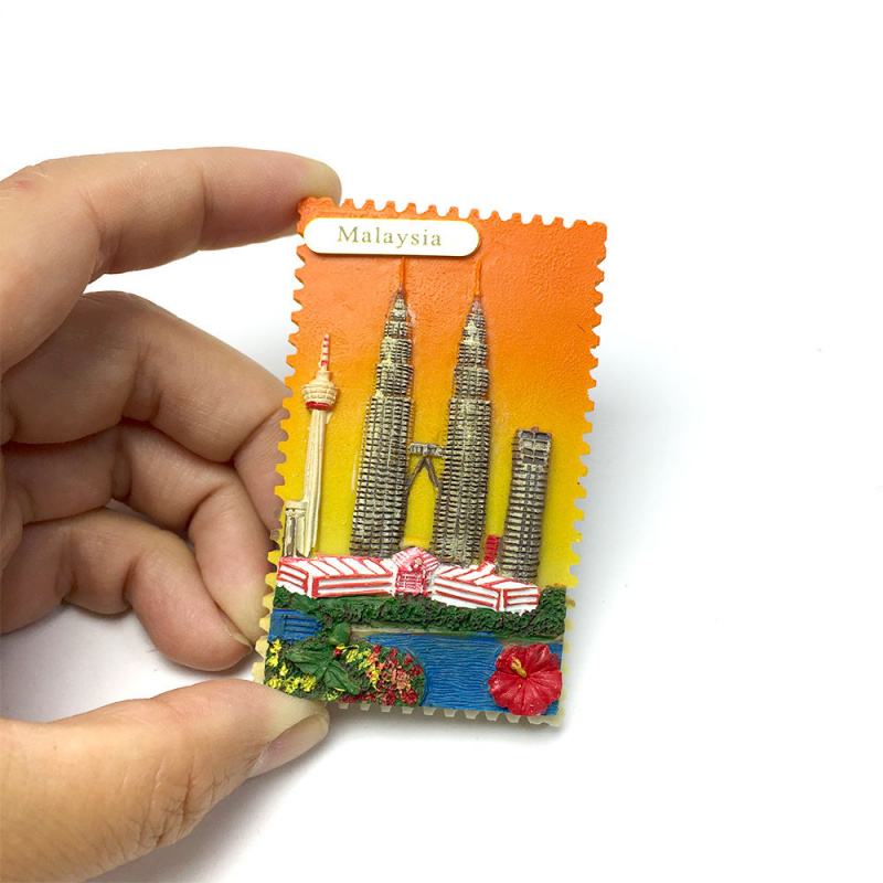 3D 레진 말레이시아 KLCC 냉장고 자석 귀여운 냉장 - Home Decor Malaysia 리뷰 및 가격